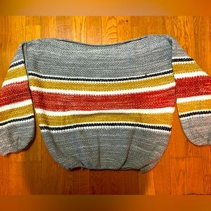 off the shoulder sweater